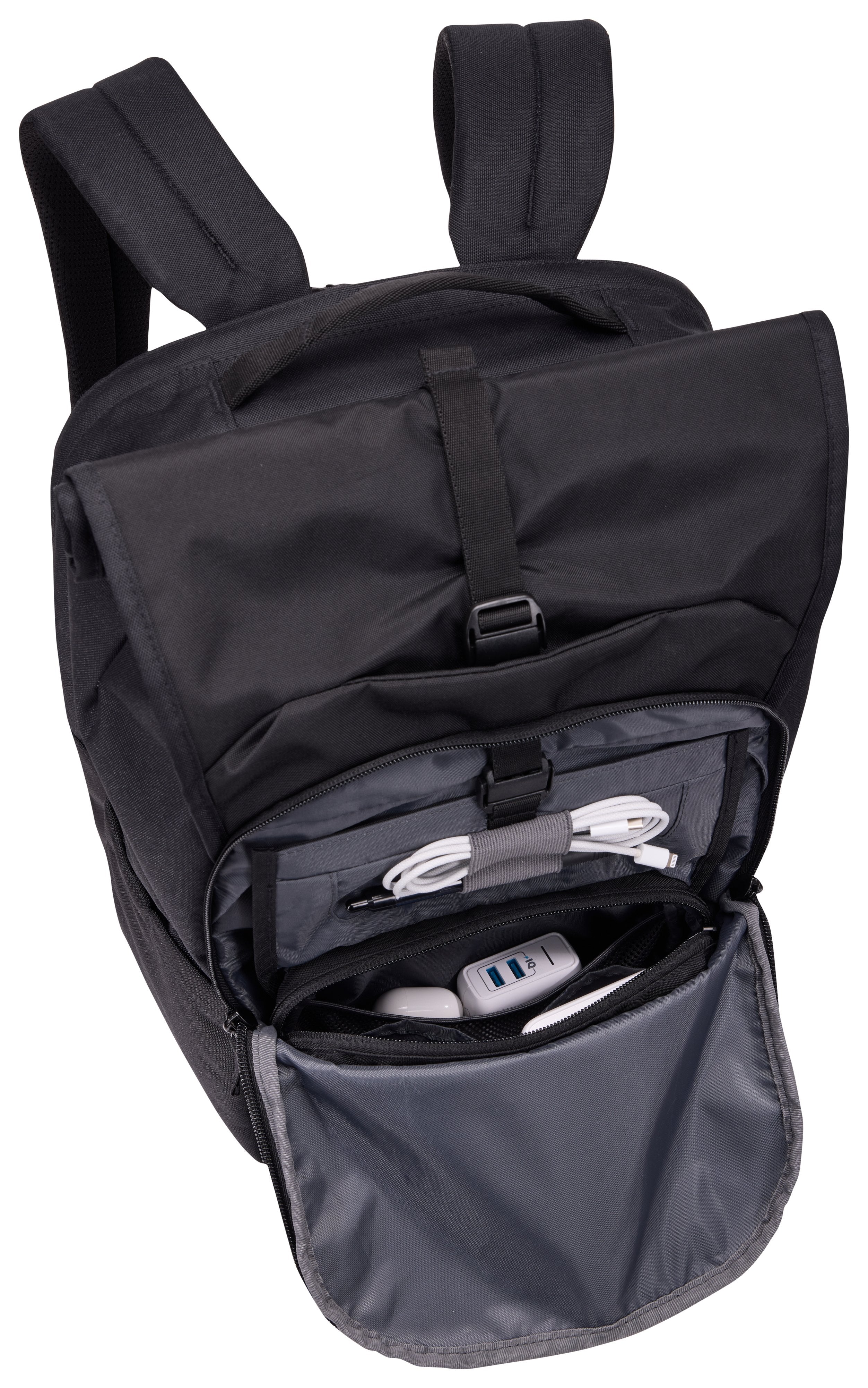EAN 85854259712 - Case Logic VARIBP117 Black mochila Mochila informal Negro Poliéster reciclado imagen 9