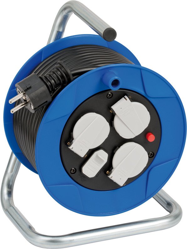 EAN 4007123661800 - Brennenstuhl 1079180600 base múltiple 15 m 3 salidas AC Interior Negro, Azul, Blanco imagen 1