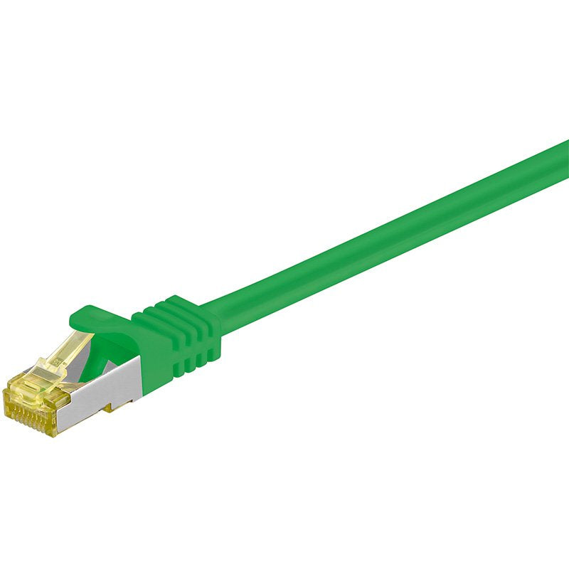 Latiguillo Cat 7, S/Ftp, 7.50 M, Verde, Lszh Goobay