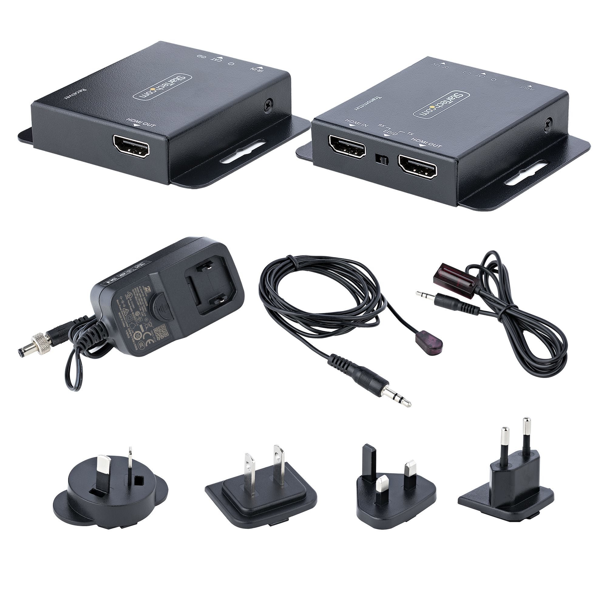 EAN 0065030895156 - StarTech.com EXTEND-HDMI-4K40C6P1 extensor audio/video Transmisor y receptor de señales AV Negro imagen 9