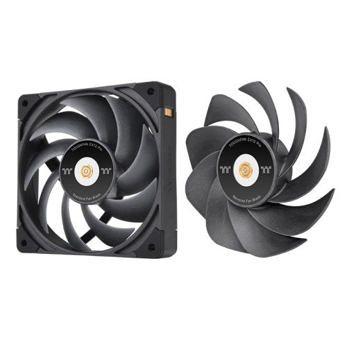 Thermaltake Toughfan Ex12 Pro High Static Pressure Pc Cooling Fan Swappable Edition, Cl-F171-Pl12bl-A
