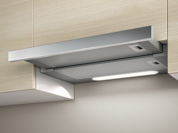 EAN 8020283003163 - Elica ELITE14 LUX GRIX/A/60 Telescópica o extraplana Plata, Acero inoxidable 336 m³/h imagen 1
