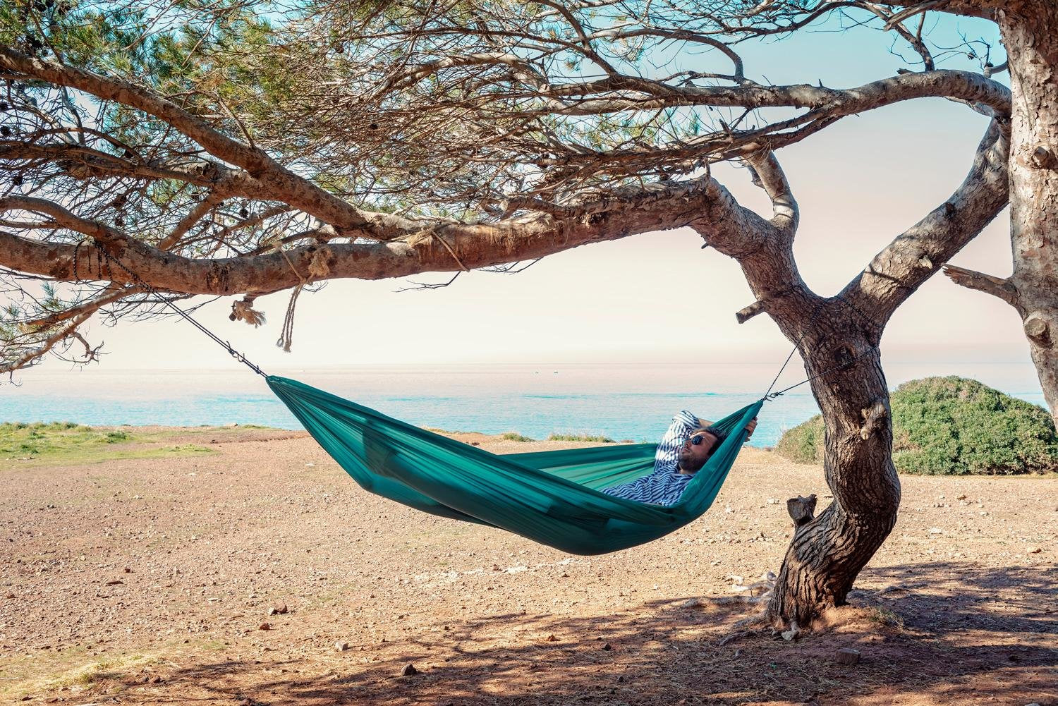 EAN 4030454007078 - AMAZONAS AZ-1030265 hamaca Hamaca colgante 2 personas(s) Poliéster Verde imagen 8