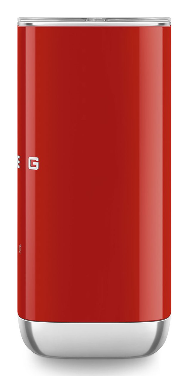 Smeg Milchaufschäumer Mff02rdeu, 3 Funktionen, Antihaft, 500w, Rojo