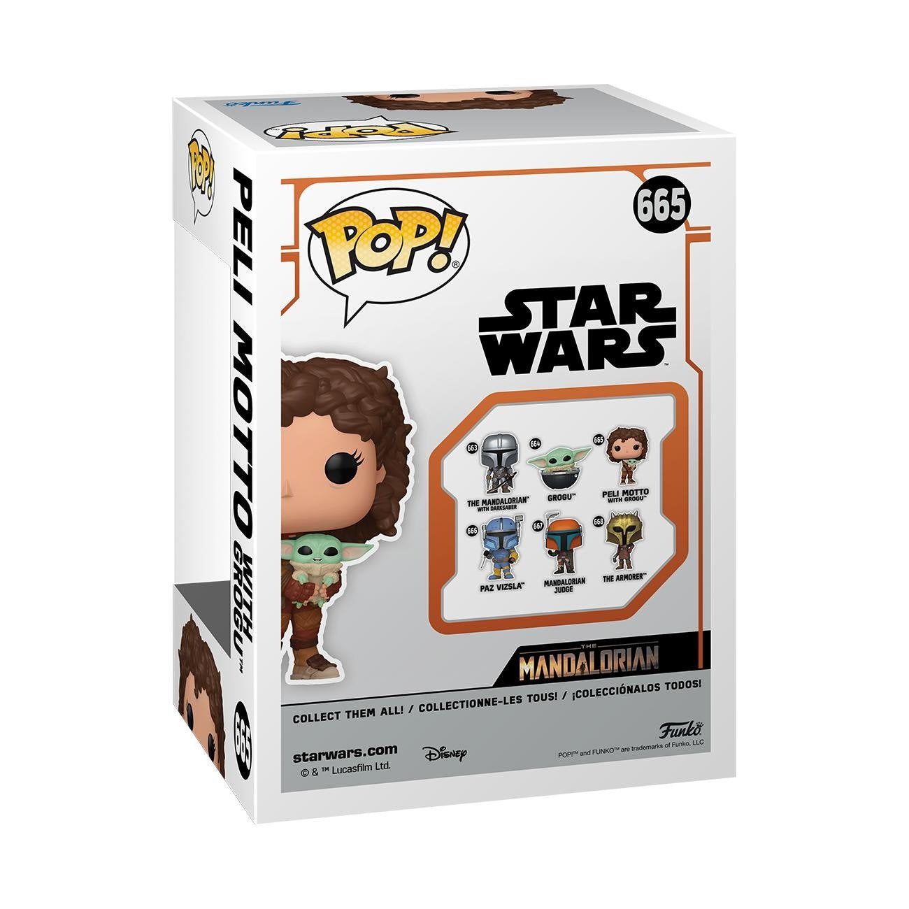 EAN 0889698765527 - FUNKO POP! Peli Motto with Grogu imagen 3