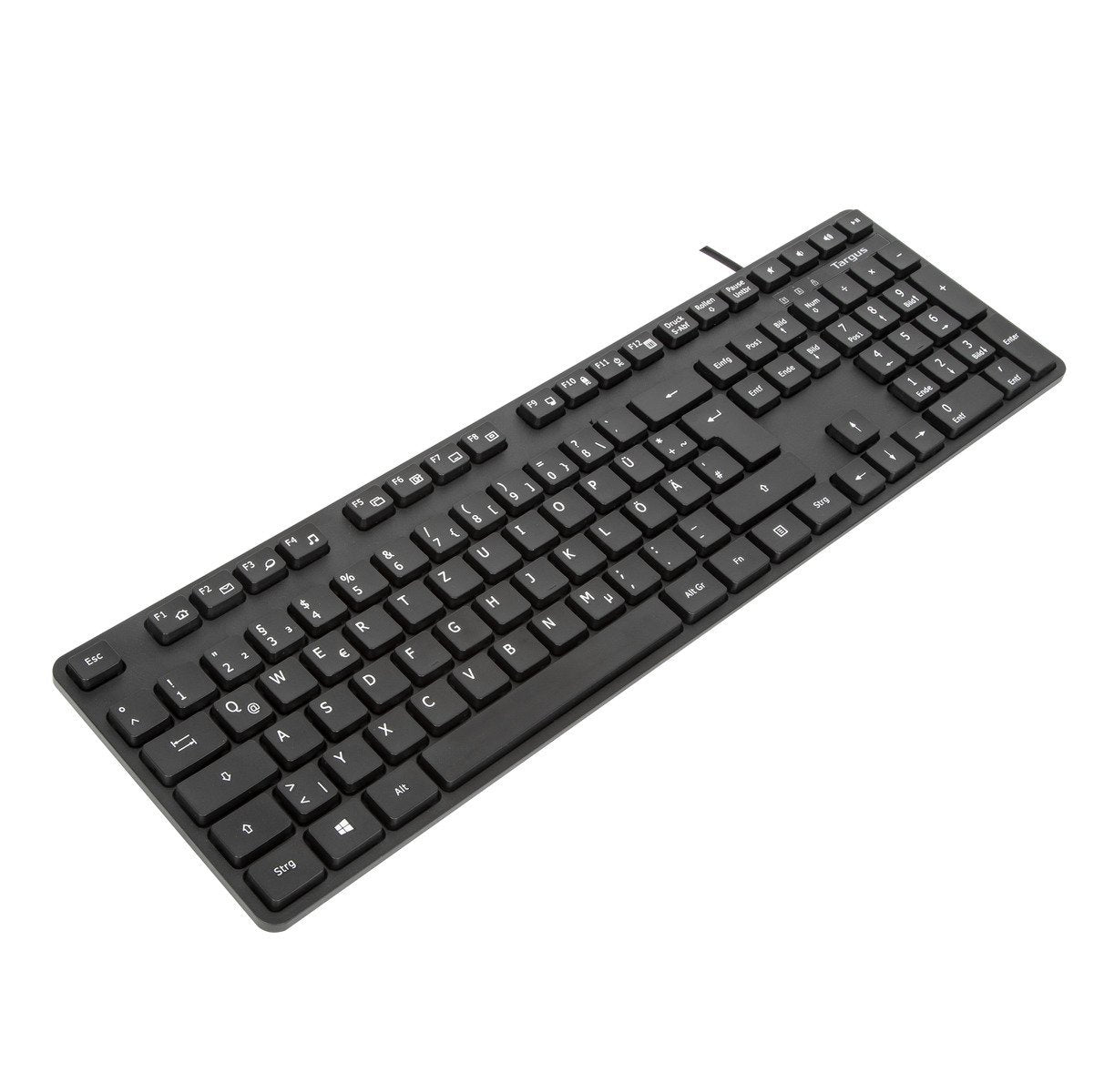Teclado Alemán Targus Akb30de Usb Qwertz Negro