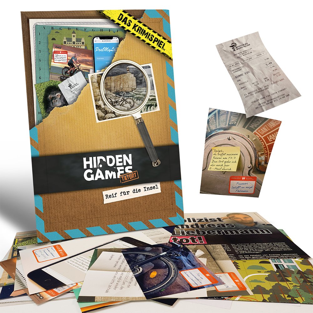 EAN 4260686490878 - Hidden Games HGF11RFD juego de tablero Ready for the island 90 min Expansión de juego de cartas Detective imagen 1