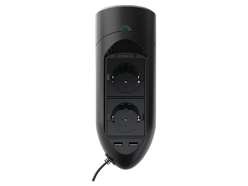 EAN 5055190177655 - Duracell DRINV15-EU adaptador e inversor de corriente Interior 175 W Negro imagen 3