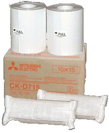Mitsubishi Ck-D 715 10x15 Cm 2x 400 Impresiones