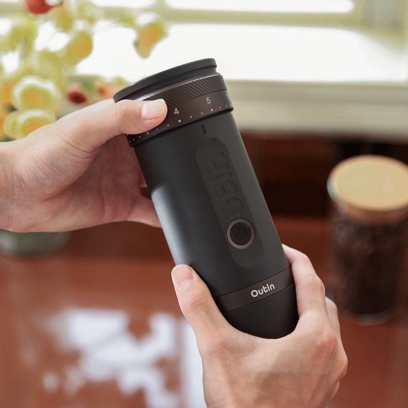 Outin Fino - Tundra Brown - Portable Coffee Grinder