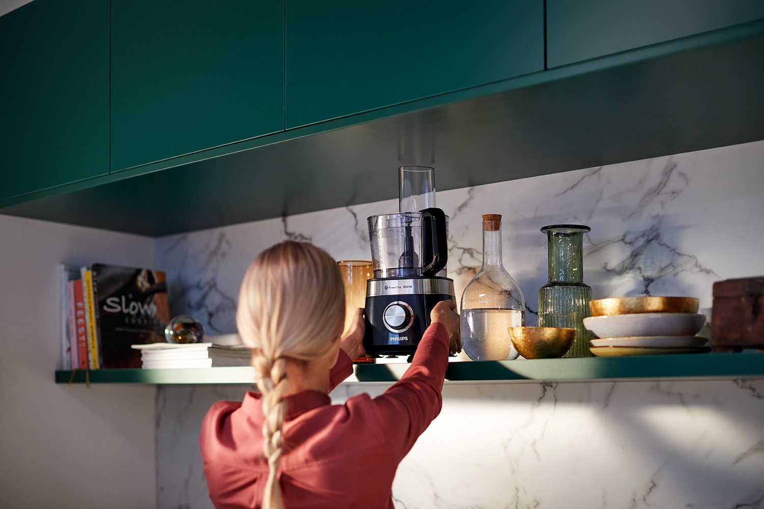 EAN 8710103908401 - Philips Viva Collection HR7530/10 robot de cocina 850 W 2,1 L Negro imagen 7