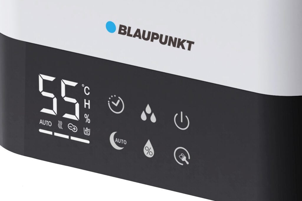EAN 5901750505171 - Blaupunkt AHM701 humidificador Vapor 5 L Negro, Acero inoxidable 400 W imagen 2
