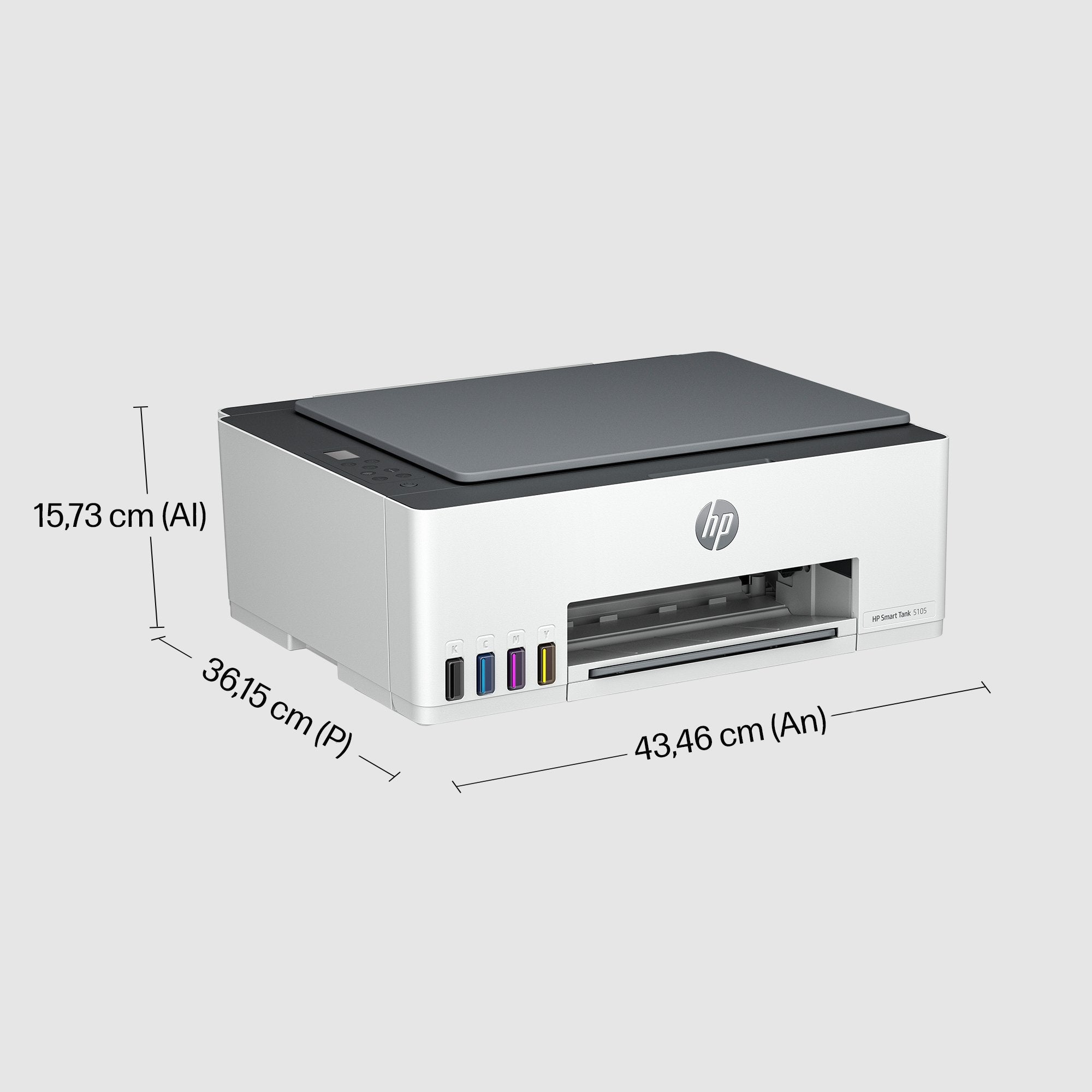Multifunción Recargable Hp Smart Tank 5105 Wifi Blanca