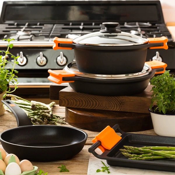 Cacerola Bra Efficient A270332 Ø32cm Aluminio Fundido Apta Para Inducción