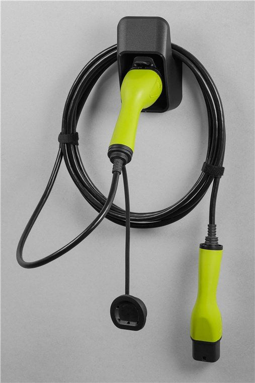 Goobay Soporte De Pared Con Kabelablage Para Cable De Carga Tipo-2