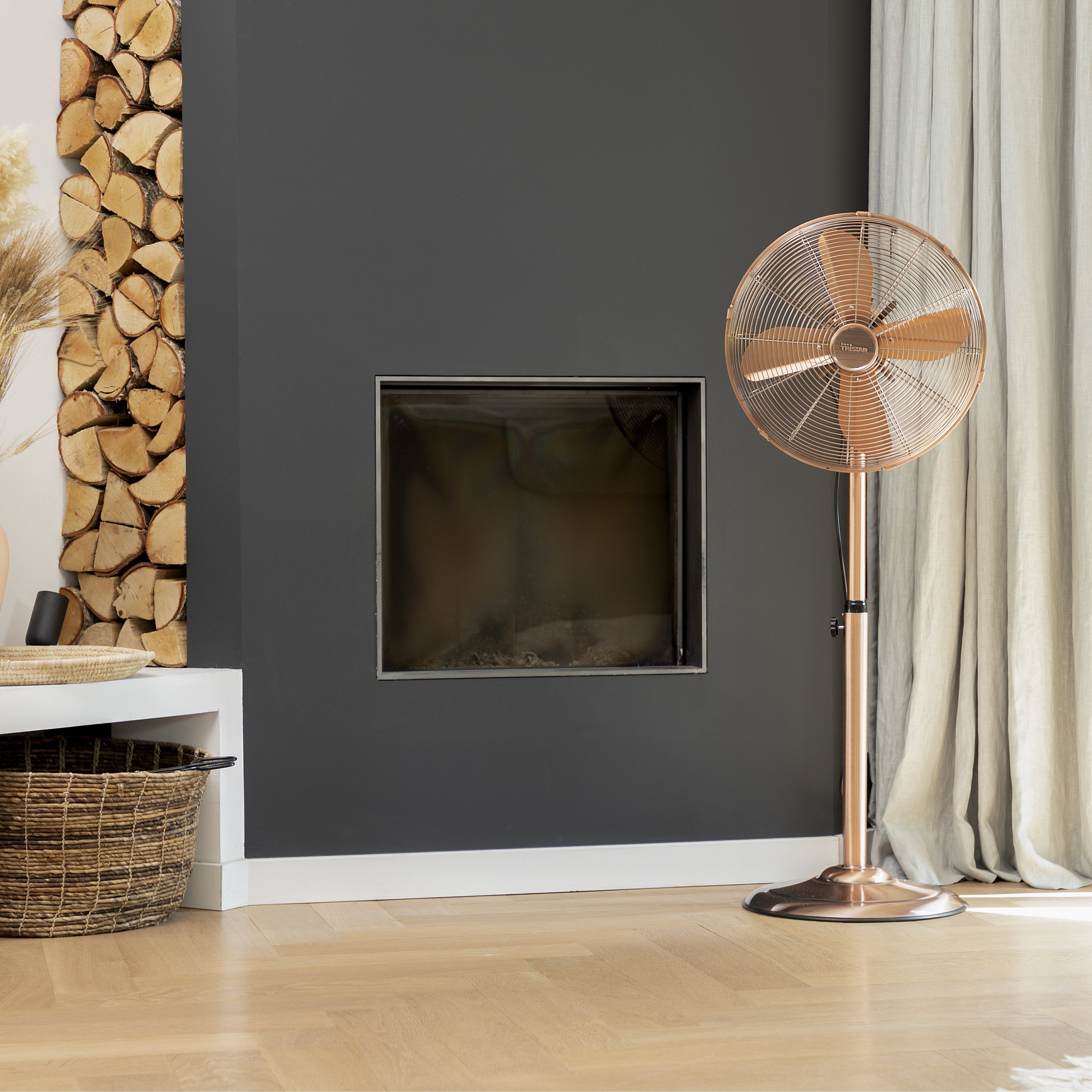 Ventilador Pie Tristar Ve-5971 40cm Bronce