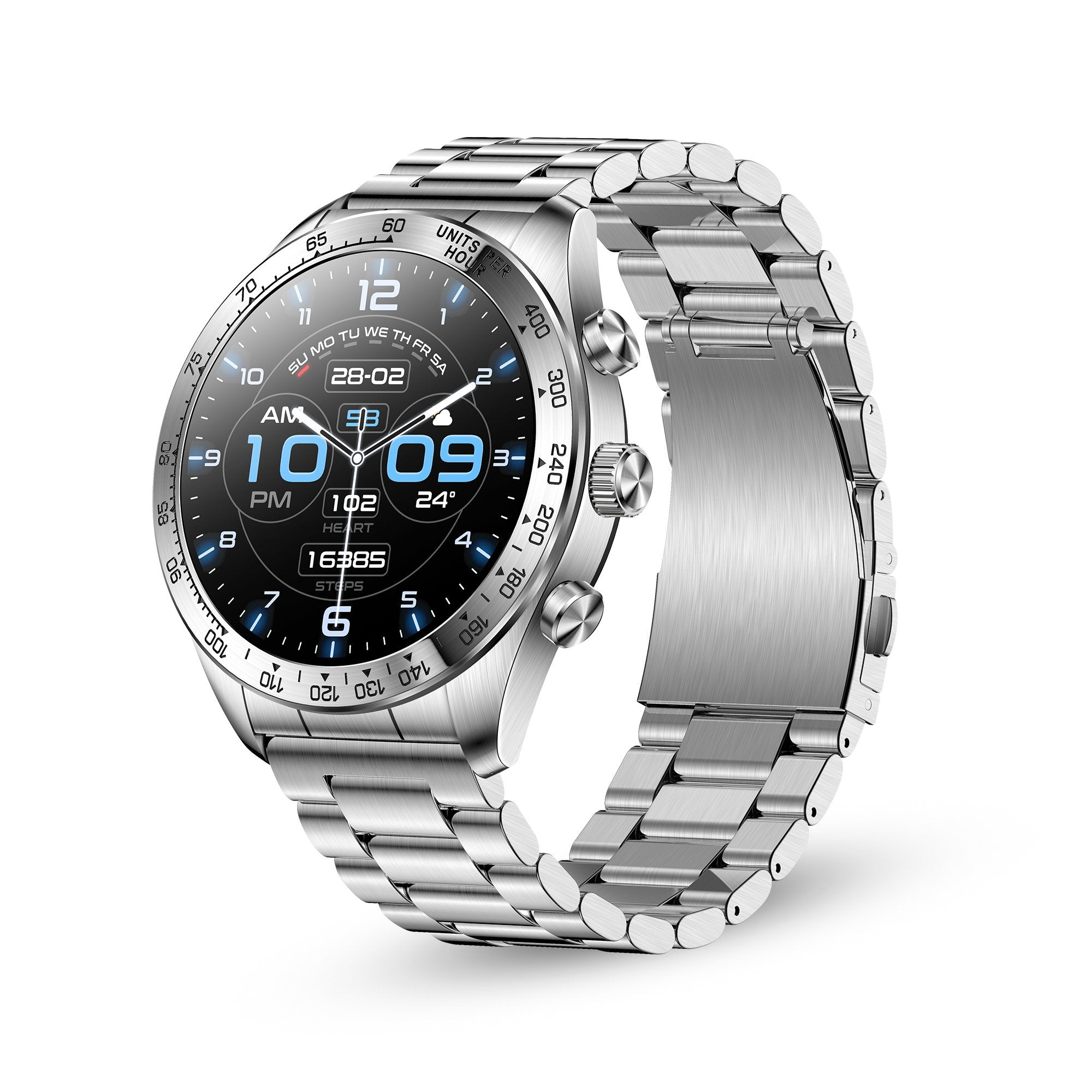 Ksix Elite Plateado Smartwatch 1.43"