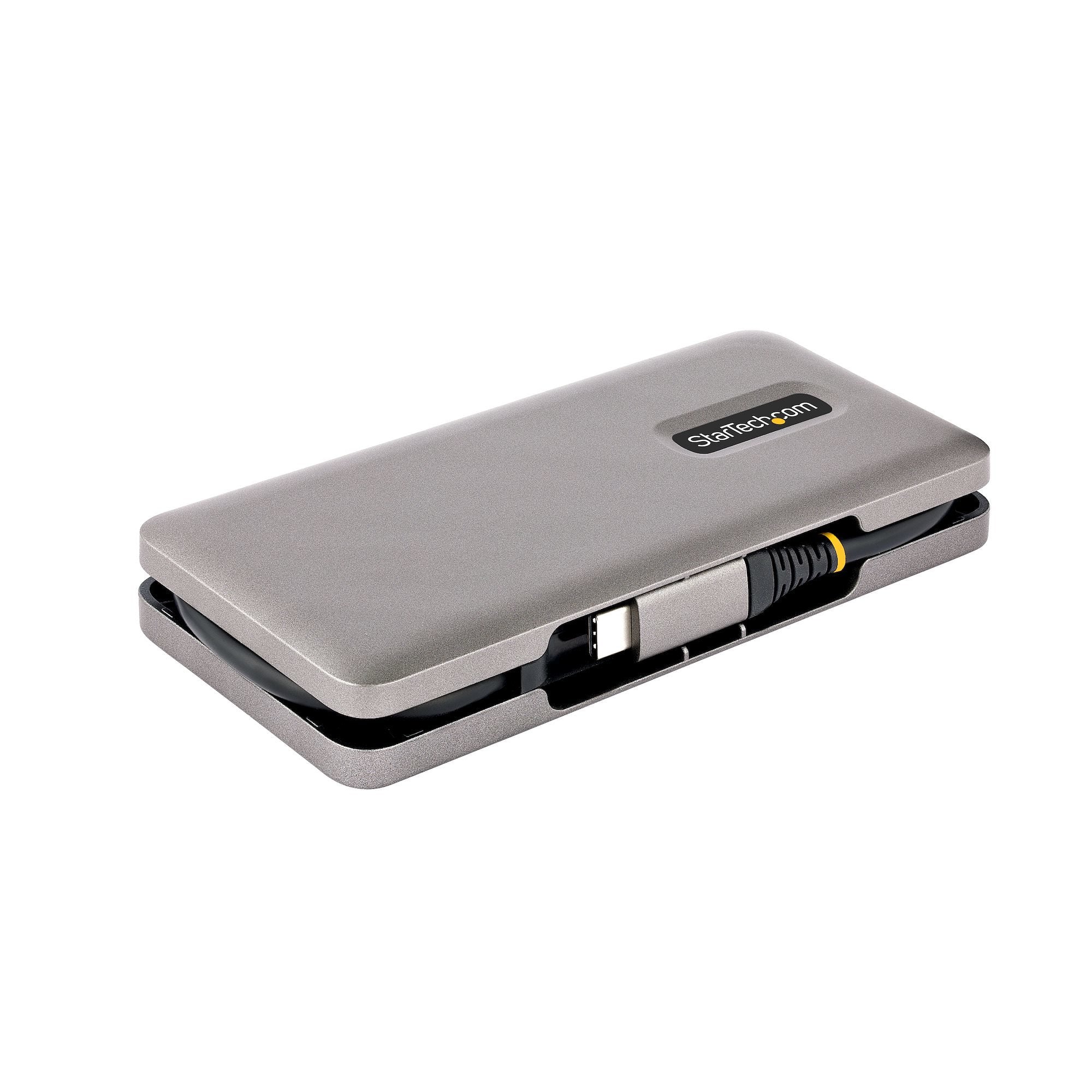 Startech Hub Usb C De 4 Puertos, 4 Puertos Usb Tipo C, Usb 3.1 De 10gbps - Concentrador Ladrón Usb Tipo C Con Entrega De Alimentación Pd De 100w Pass Through - Con Cable De 25cm