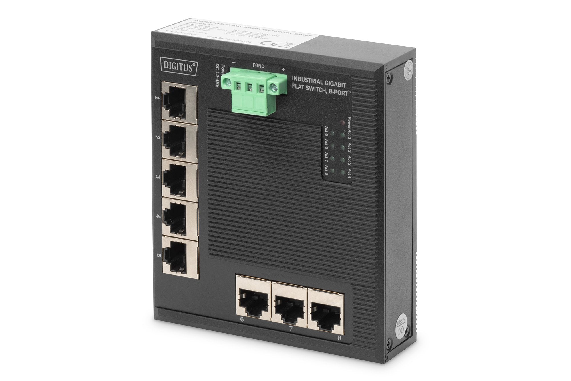 Digitus Dn-651127 Switch No Administrado Gigabit Ethernet (10/100/1000) Negro