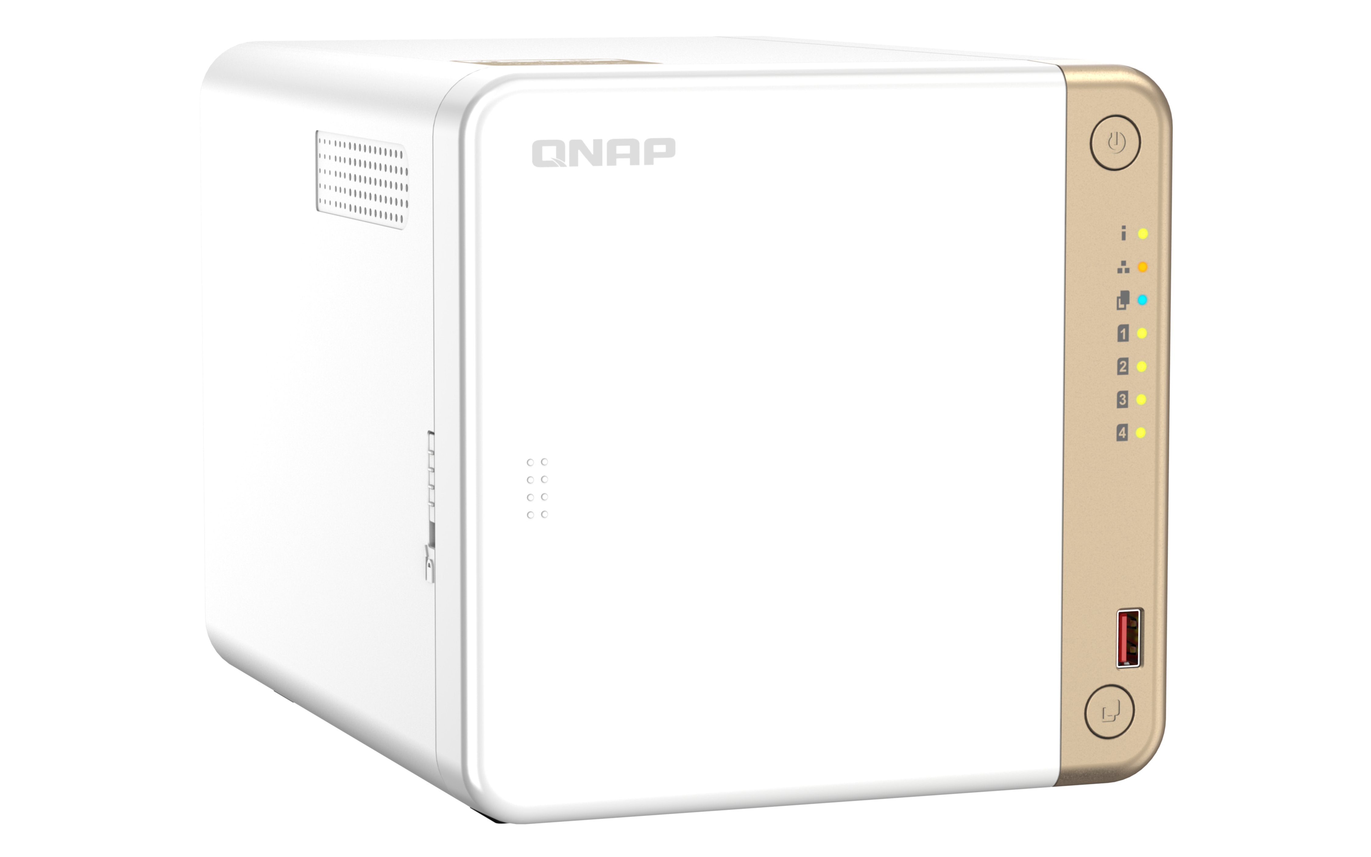EAN 4711103081198 - QNAP TS-462-2G servidor de almacenamiento NAS Torre Intel® Celeron® N4505 2 GB DDR4 0 TB QNAP QTS Blanco imagen 5