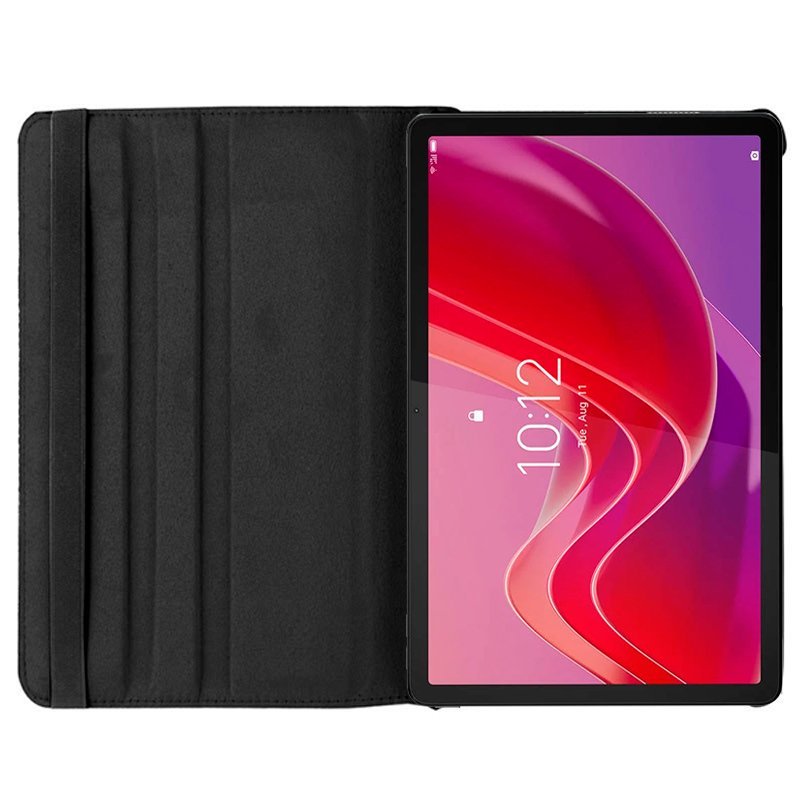 Cool Funda Lenovo Tab M11 Polipiel Liso Negro (11 Pulg)