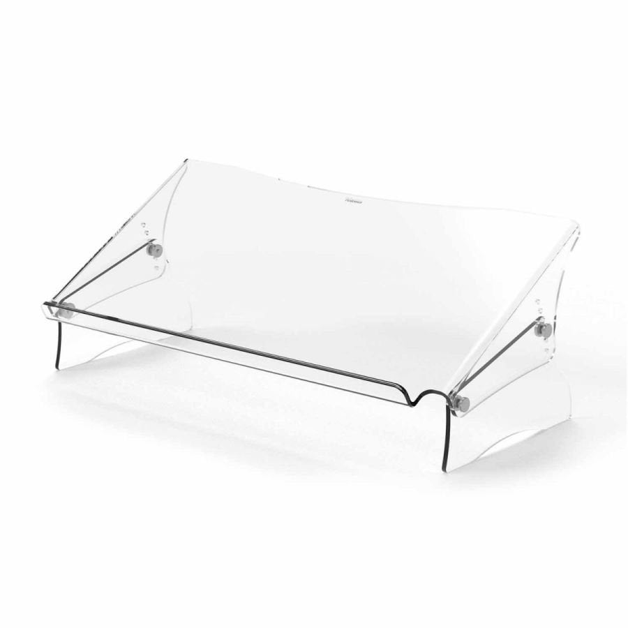 Fellowes Clarity Soporte Y Atril De Documentos - Espacio Interior Para Complementos - Formatos De Papel A4, A3 - Hasta 6kg - Color Transportes