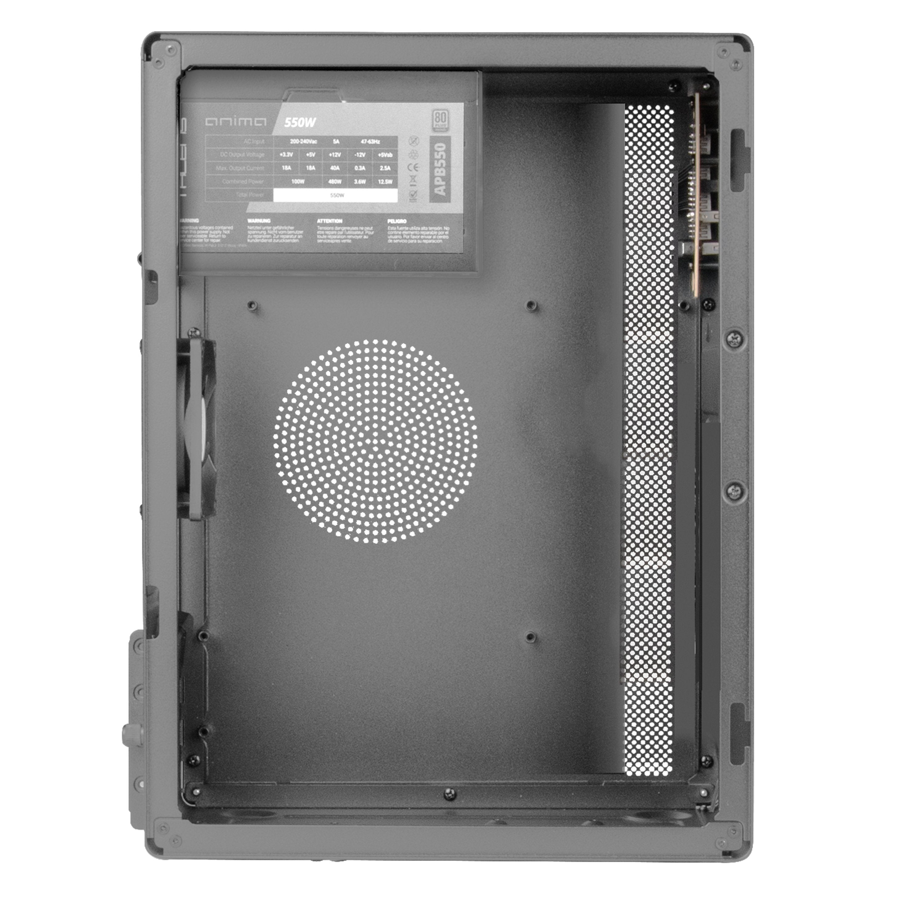 EAN 8435693104780 - Tacens NOVAX 550W Mini Tower imagen 4