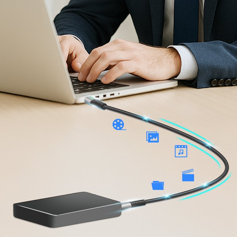 Logilink Usb 3.2 Gen2x2 Type-C-Kabel, C/M Zu C/M Led 2m Sw