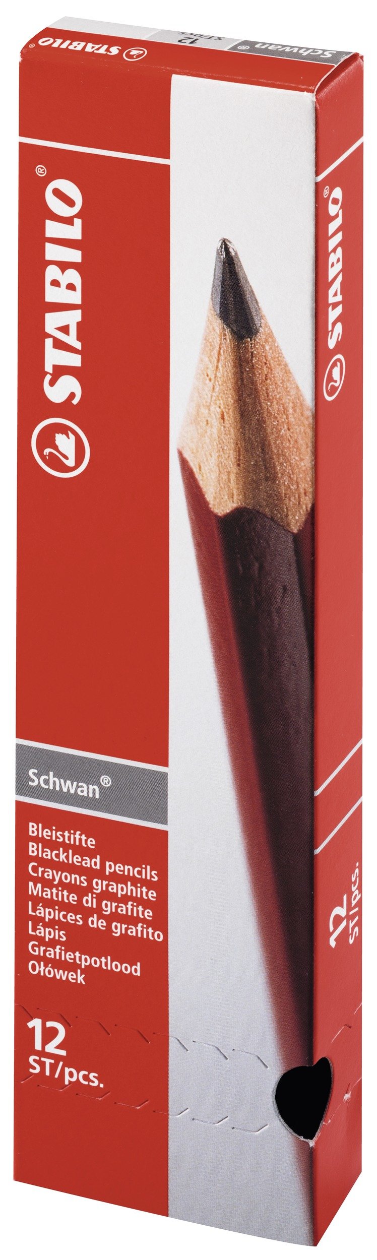 EAN 4006381123686 - STABILO Schwan HB 12 pieza(s) imagen 4