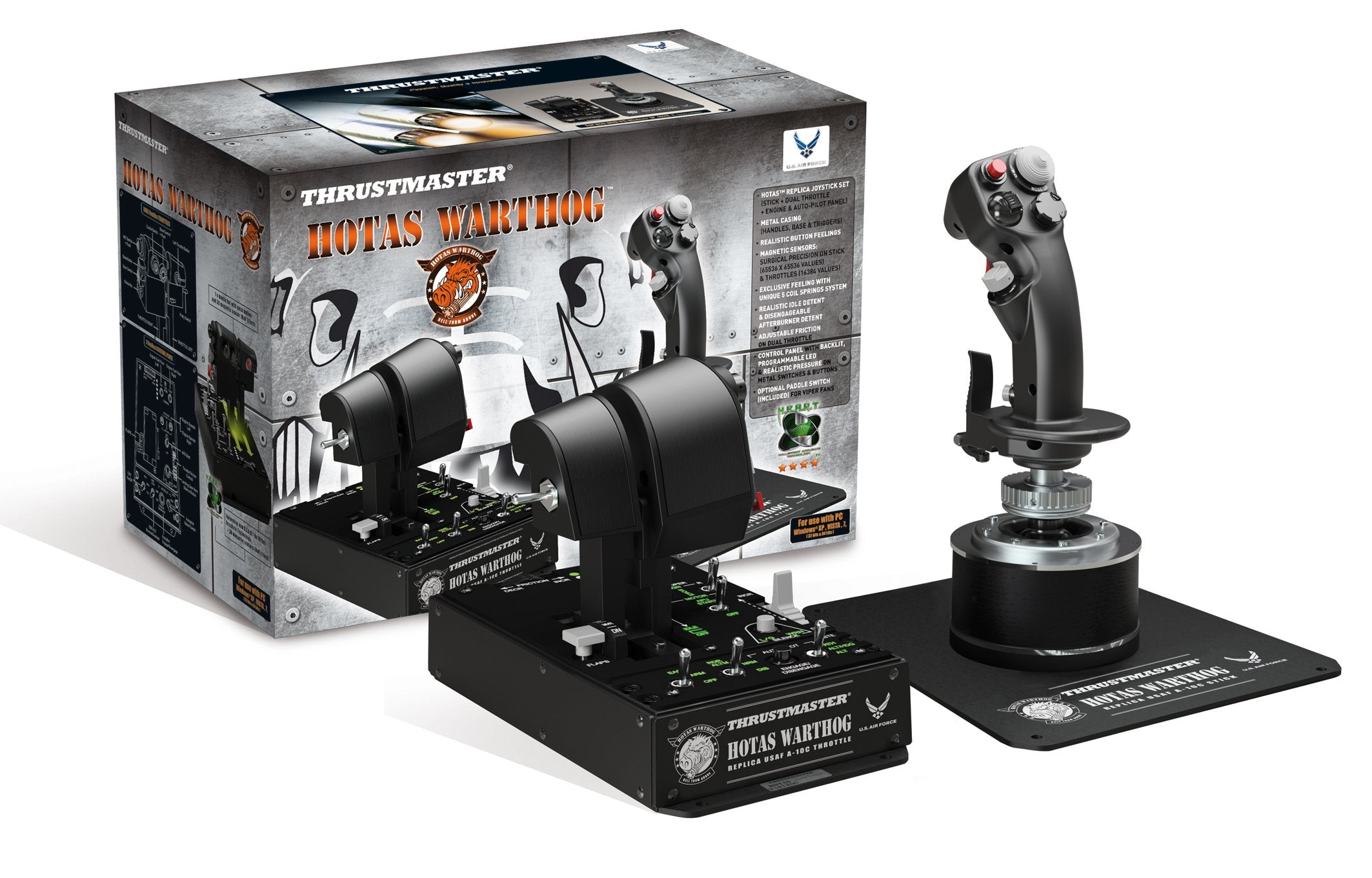 EAN 3362932913771 - Thrustmaster Hotas Warthog Negro Palanca de mando PC imagen 7