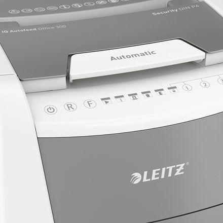 EAN 4002432124121 - Leitz 80150000 triturador de papel Corte cruzado 55 dB 22 cm Gris, Blanco imagen 4