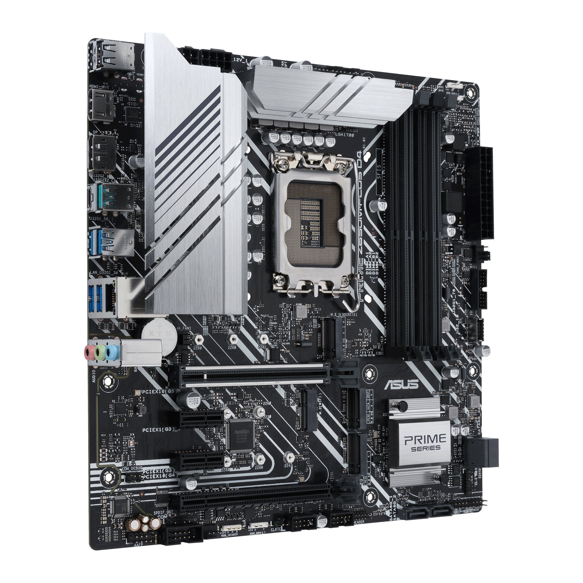 Placa Base Asus Prime Z690m-Plus D4 1700 Matx 4xddr4