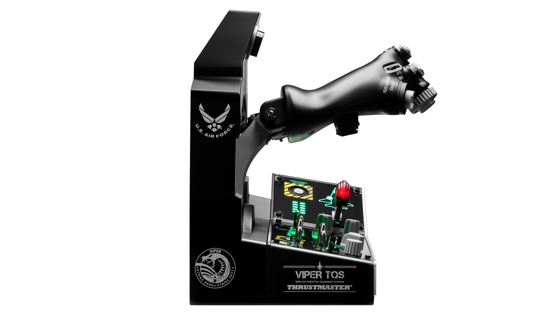 EAN 3362934003296 - Thrustmaster VIPER TQS MISSION PACK Negro USB Joystick/Palanca de control lateral + cuadrante de acelerac imagen 3
