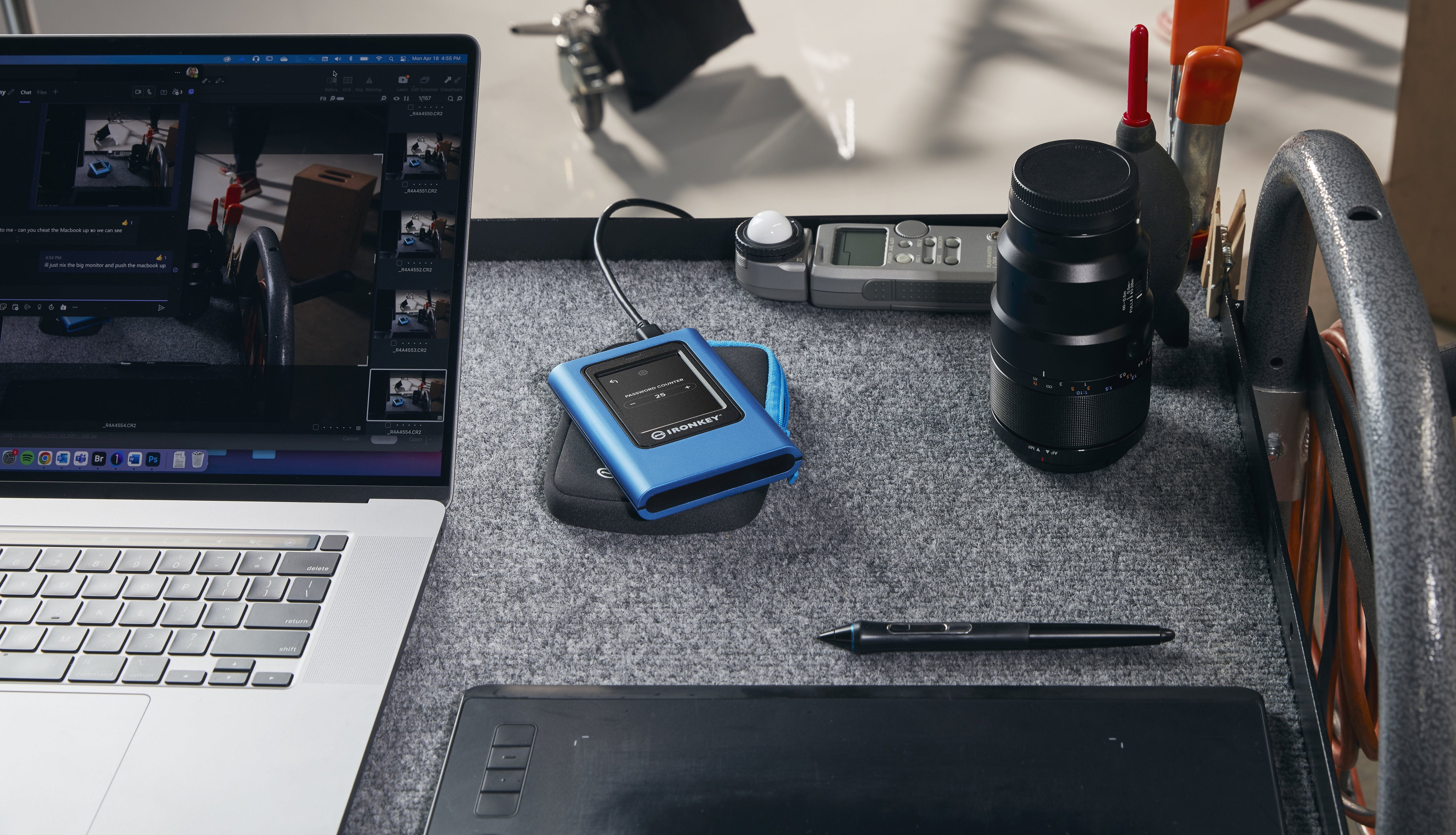 EAN 0740617328424 - Kingston Technology IronKey Vault Privacy 80 1,92 TB USB Tipo C 3.2 Gen 1 (3.1 Gen 1) Azul imagen 15