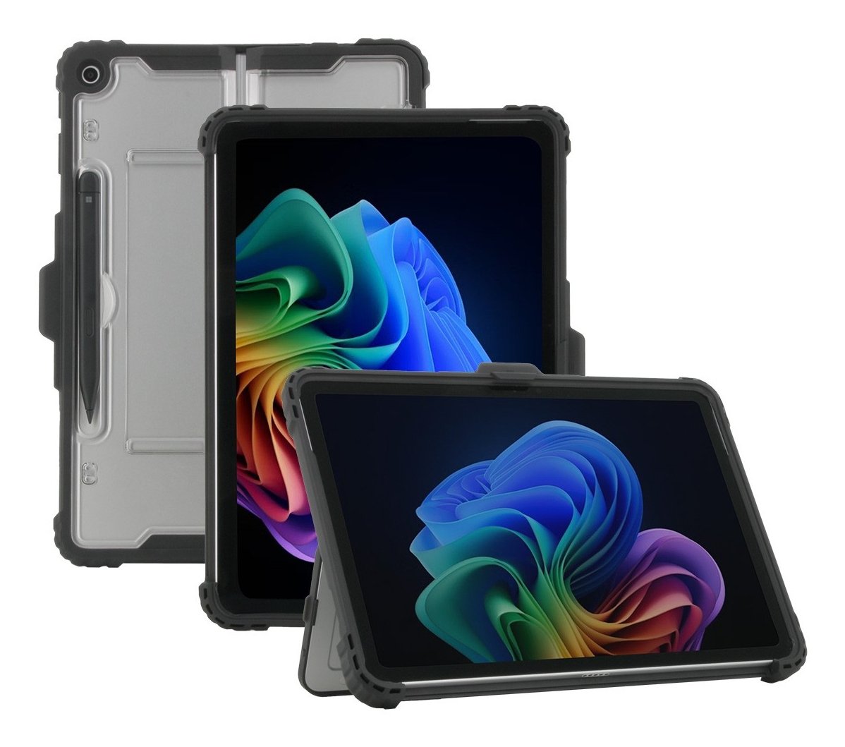 Mobilis Ultra Rugged Case Surface Pro 12 Shouldermrap Negro