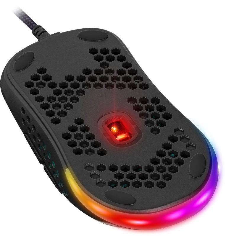 EAN 4714033526203 - Defender SHEPARD GM-620L ratón Juego mano derecha USB tipo A Óptico 12800 DPI imagen 1