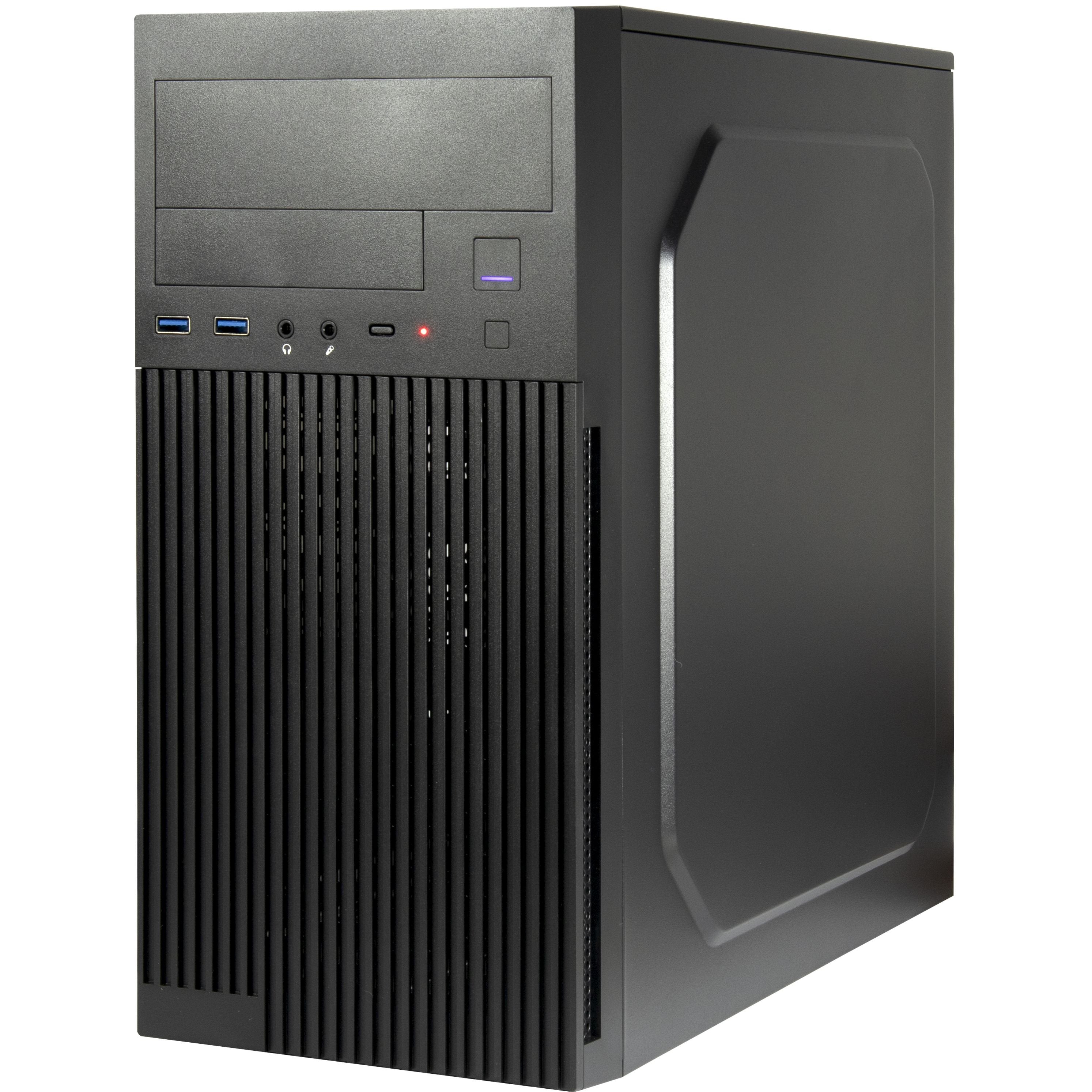 EAN 4260455649056 - Inter-Tech IT-6521 Straight Micro Torre Negro imagen 1