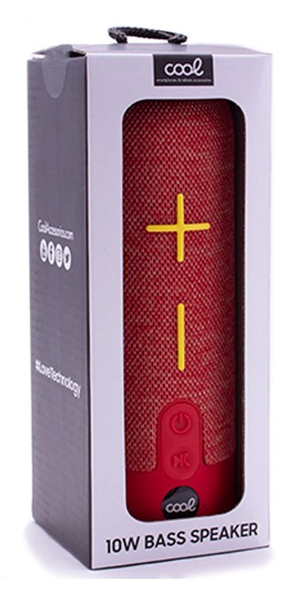 EAN 8434847062846 - COOL Accesorios Universal Bluetooth Music Speaker Altavoz portátil estéreo Rojo 10 W imagen 4