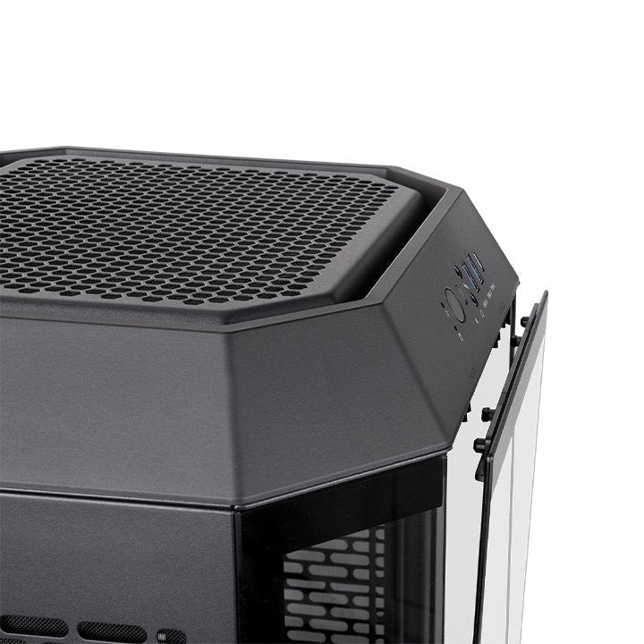 Caja Pc Thermaltake The Tower 250 Negra, Vidrio Templado Ca-1z9-00s1wn-00