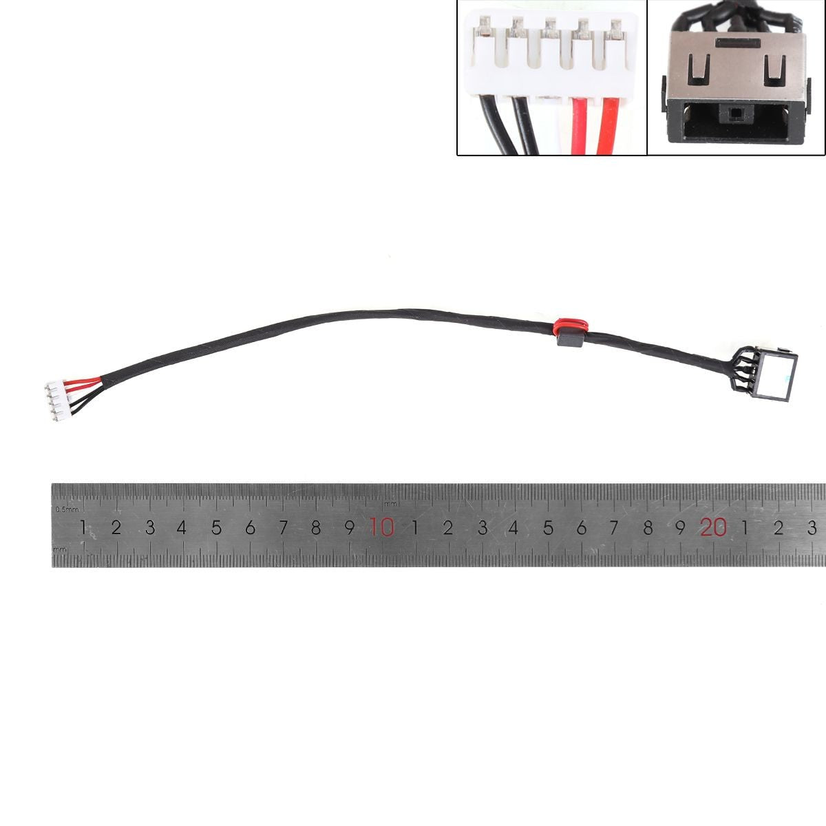 Conector Dc Jack Para Portátil Lenovo Y520-15Ikbn Pj1090
