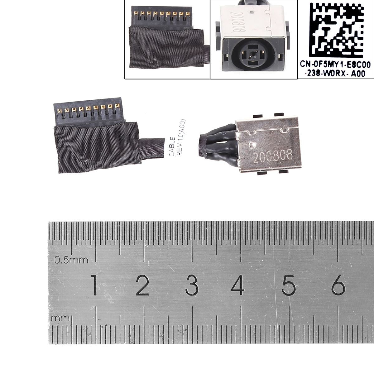 Conector Dc Jack Para Portátil Dell G3 15 3579 Pj1107