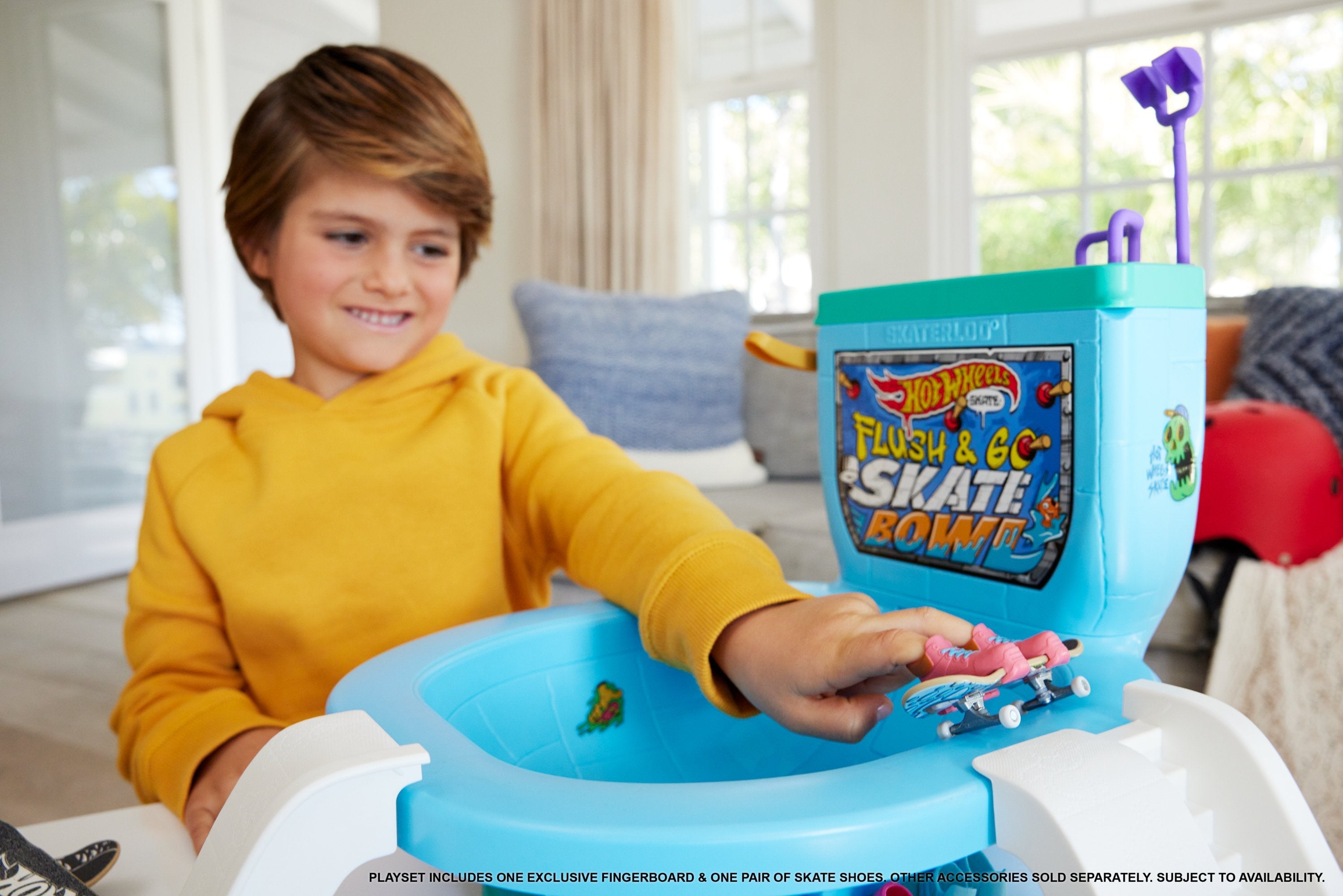 EAN 0194735232697 - Hot Wheels Skate HXL16 juego y juguete de habilidad/activo Conjunto de iniciación para monopatín de dedos imagen 2
