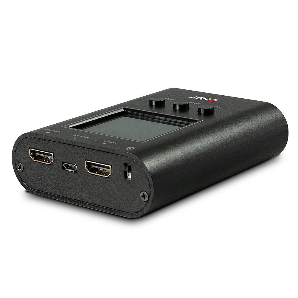 Lindy Hdmi 18g Analizador Y Generador De Señal Hdcp 1.4 Y 2.2