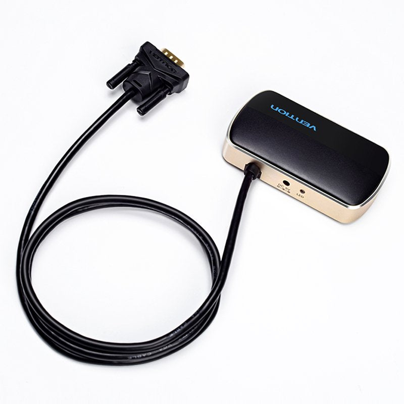 Divisor Vga Con Alimentación Externa Vention Dbabf Vga Macho 2x Vga Hembra