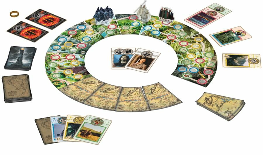 Juegos De Schmidt El Caballero De Los Anillos: El Portador Del Anillo, Juego De Mesa 49442