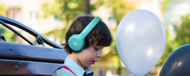 Muse Auriculares Estéreo Bluetooth Para Niños M-215btb Inalámbricos