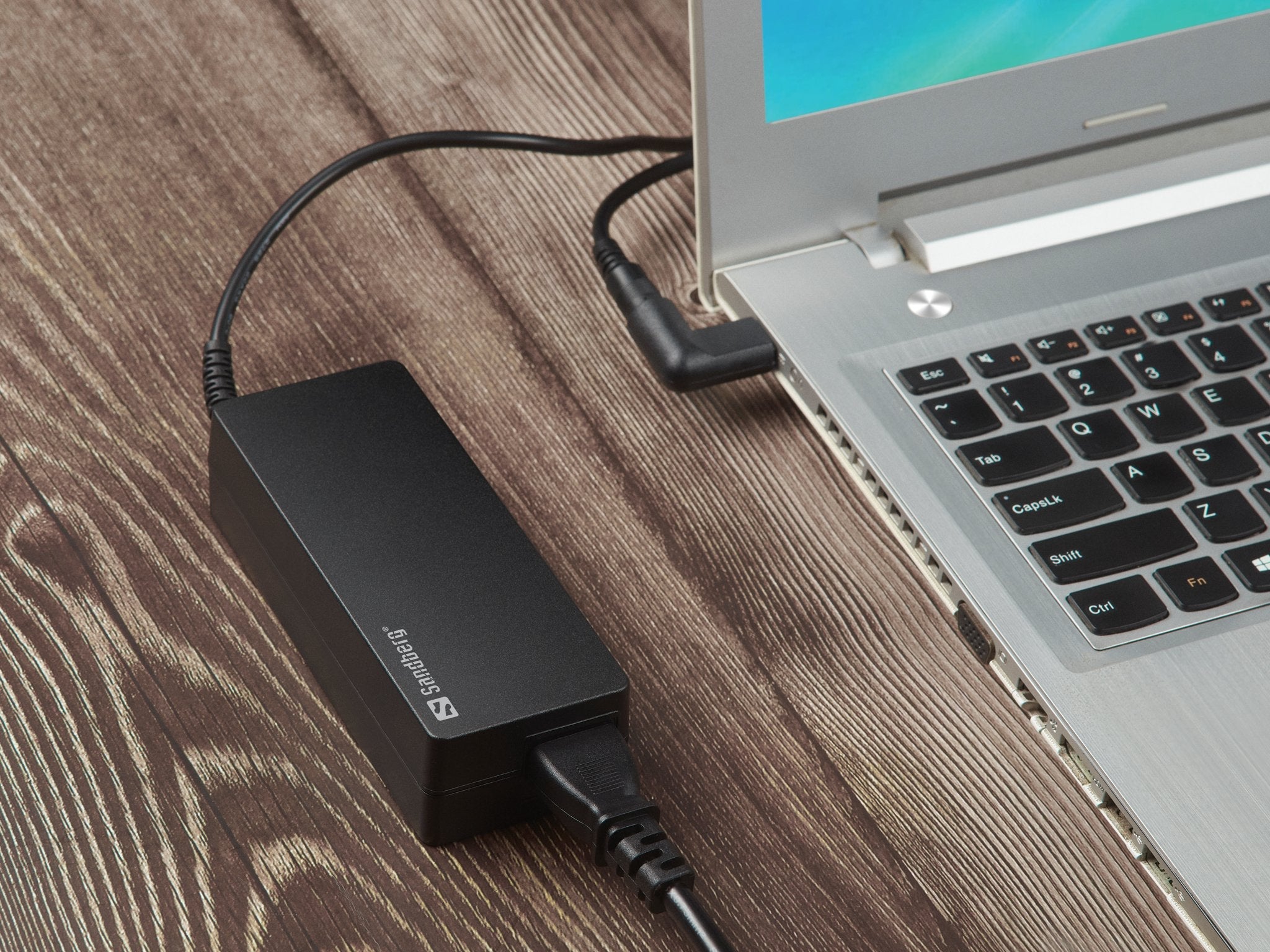 Sandberg Cargador Universal 90w Eu+Uk Negro