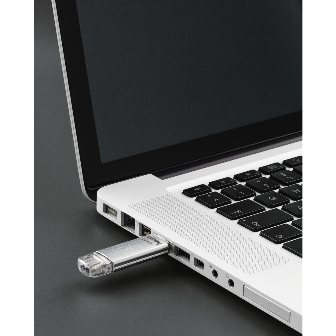 Hama Pendrive Usb-C 64 Gb Memoria Usb 3.1 Gen 1 De 40 Mb/S Conector Tipo C Plata