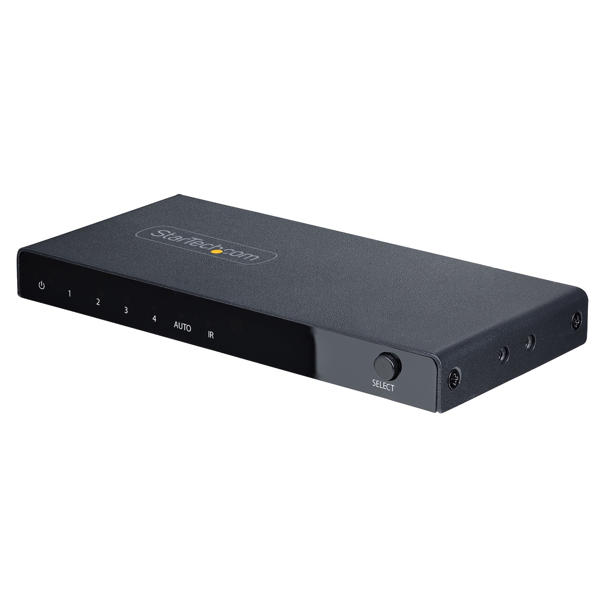 Startech.Com Switch Hdmi De 4 Puertos De 8k A 60hz - Switch Selector Hdmi 2.1 De 4k A 120hz Hdr10+ Uhd - 4 Puertos De Entrada Y 1 De Salida - Automático Y Manual