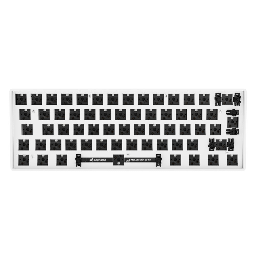 Teclado Sharkoon Skiller Sgk50 S4 Barebone, Gaming Blanco, Distribución Iso